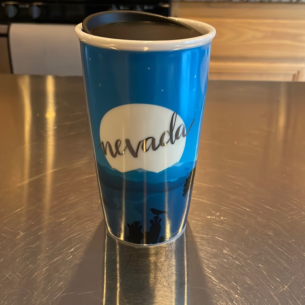 Starbucks cup with lid